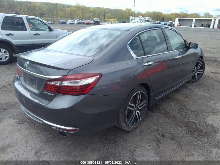 2017 HONDA ACCORD SEDAN SPORT - 1HGCR2F5XHA182279