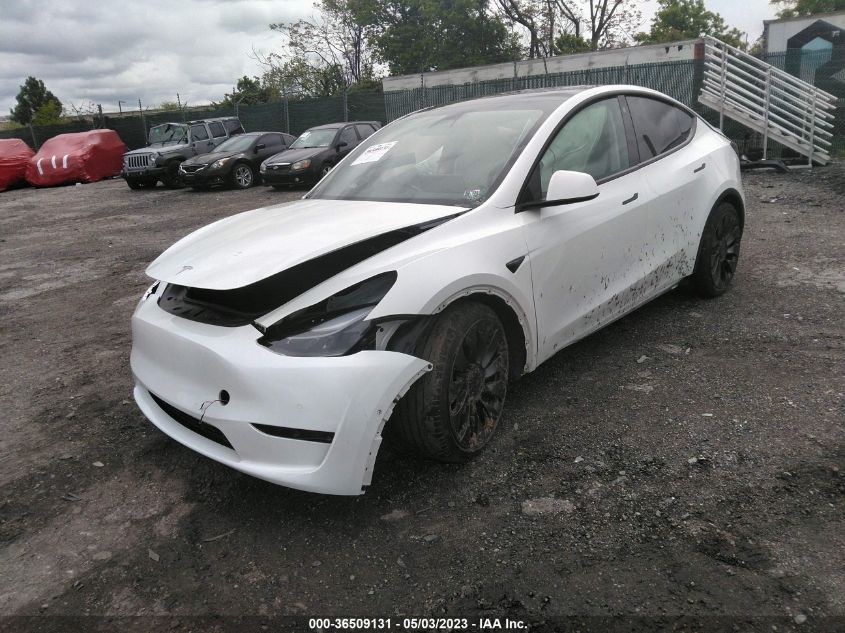 2021 TESLA MODEL Y PERFORMANCE - 5YJYGDEF4MF269029
