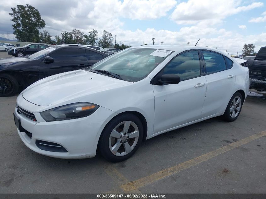 2016 DODGE DART SXT - 1C3CDFBB6GD661350