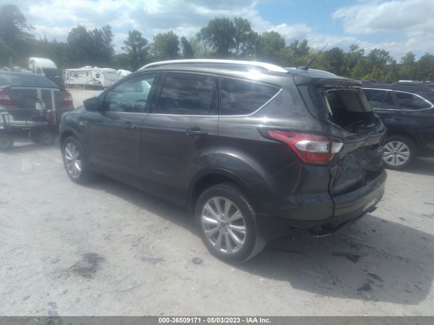 2017 FORD ESCAPE TITANIUM - 1FMCU0J97HUD90805