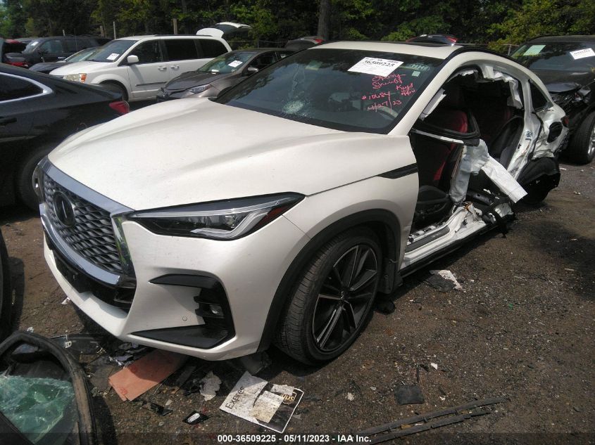 2022 INFINITI QX55 SENSORY - 3PCAJ5L30NF102864
