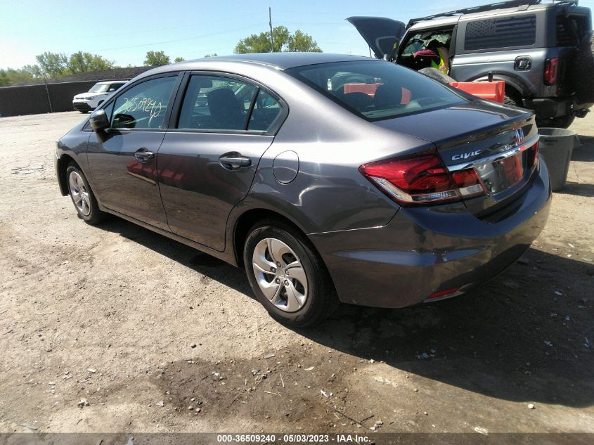 2015 HONDA CIVIC SEDAN LX - 19XFB2F53FE088917