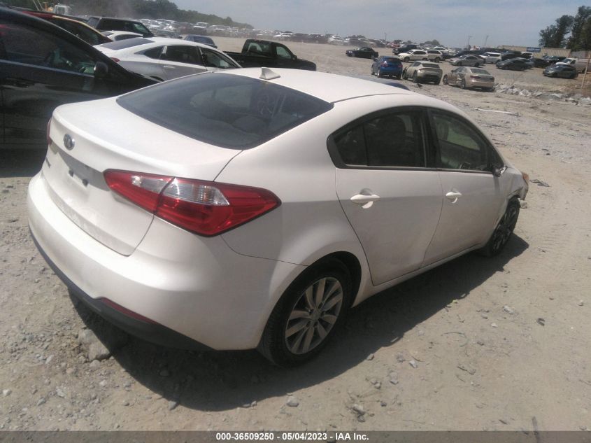 2016 KIA FORTE LX - KNAFX4A64G5589595