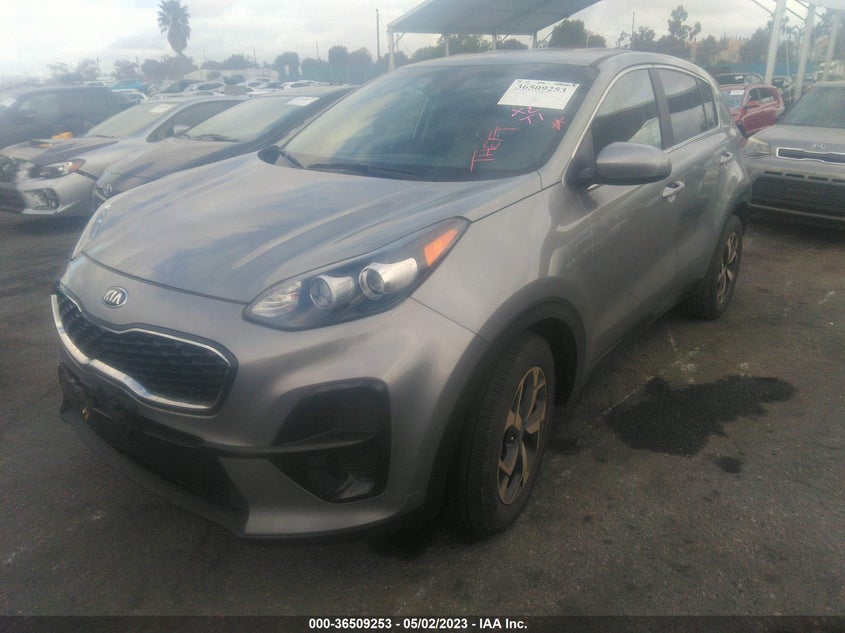 VIN KNDPM3AC6M7916451 2021 KIA SPORTAGE LX