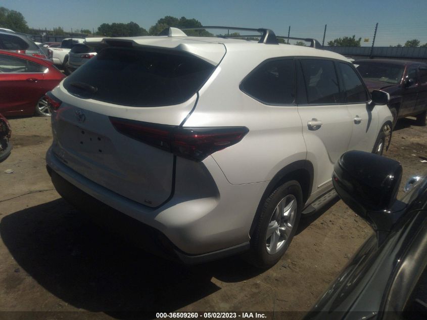 2021 TOYOTA HIGHLANDER L/LE - 5TDZZRAH5MS075169