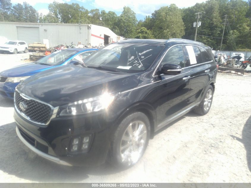 2018 KIA SORENTO SX LIMITED V6 - 5XYPK4A56JG385375