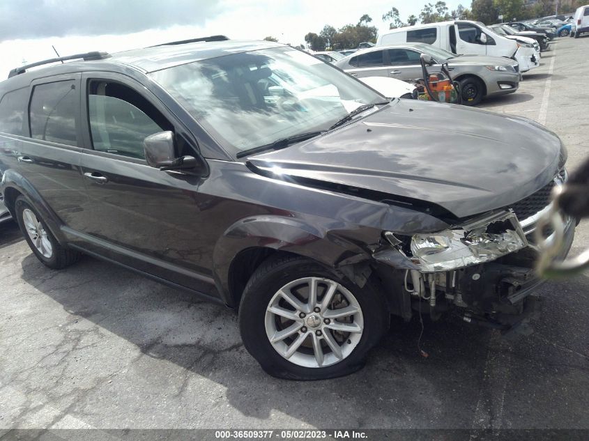 2017 DODGE JOURNEY SXT - 3C4PDCBG2HT588948
