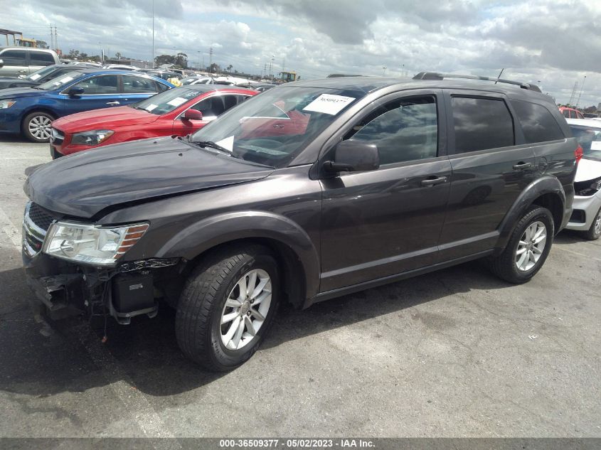 2017 DODGE JOURNEY SXT - 3C4PDCBG2HT588948