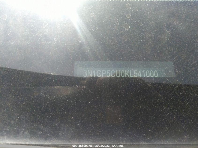 2019 NISSAN KICKS SV - 3N1CP5CU0KL541000