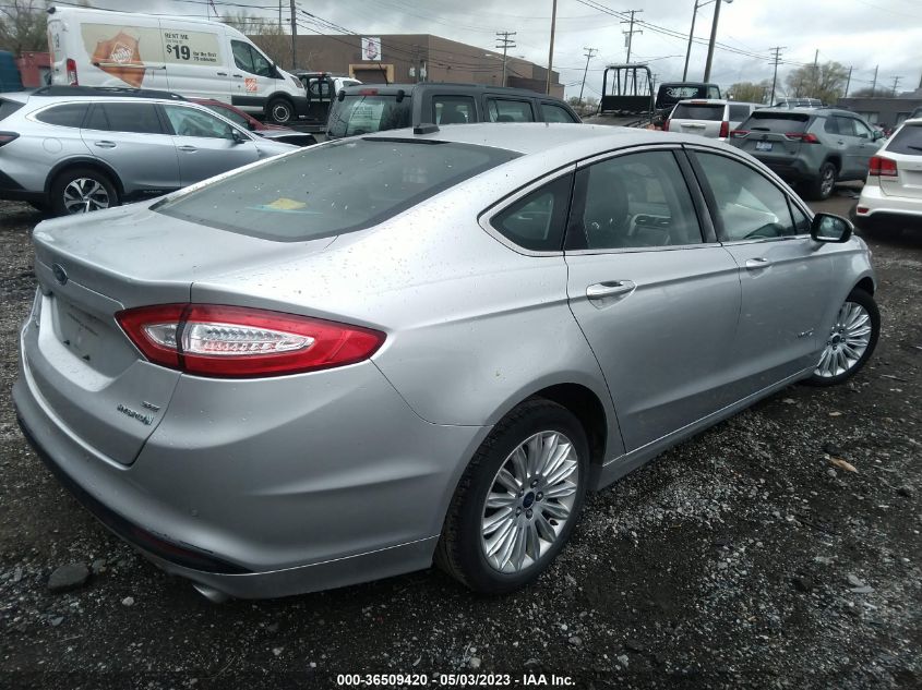 2015 FORD FUSION SE HYBRID - 3FA6P0LU4FR161048