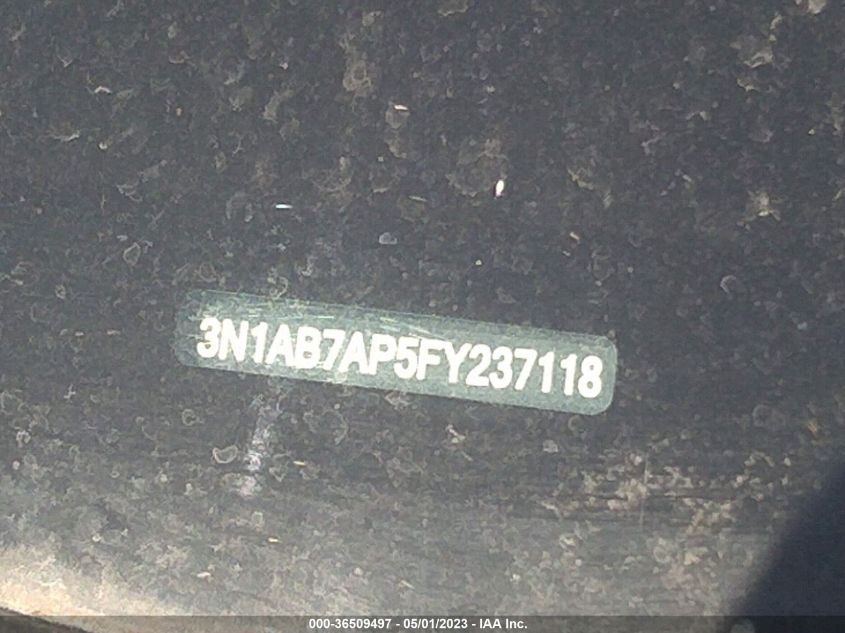 2015 NISSAN SENTRA S - 3N1AB7AP5FY237118