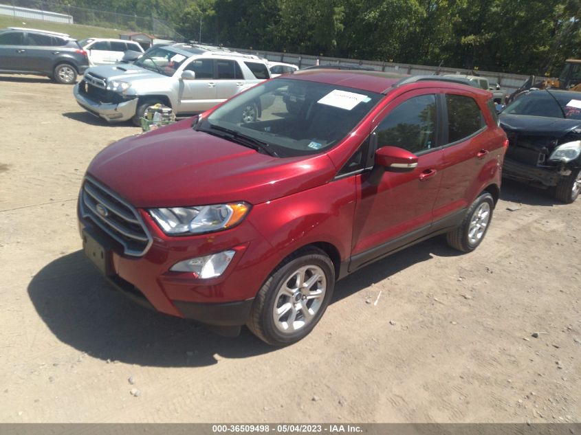 2019 FORD ECOSPORT SE - MAJ3S2GE0KC275119