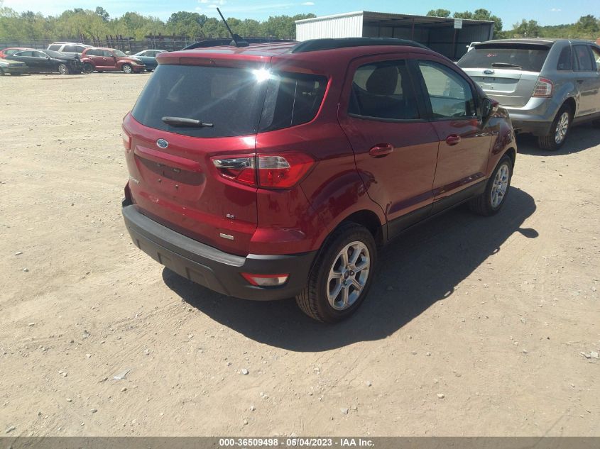 2019 FORD ECOSPORT SE - MAJ3S2GE0KC275119