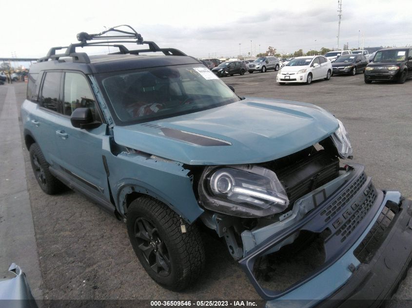 3FMCR9F96MRA29467 FORD BRONCO SPORT FIRST EDITION 2021