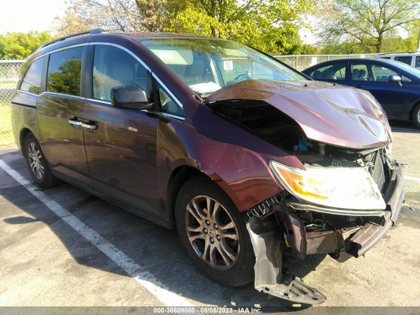 2013 HONDA ODYSSEY EX-L - 5FNRL5H66DB092226