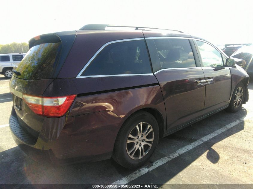 2013 HONDA ODYSSEY EX-L - 5FNRL5H66DB092226