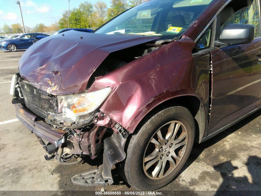 2013 HONDA ODYSSEY EX-L - 5FNRL5H66DB092226