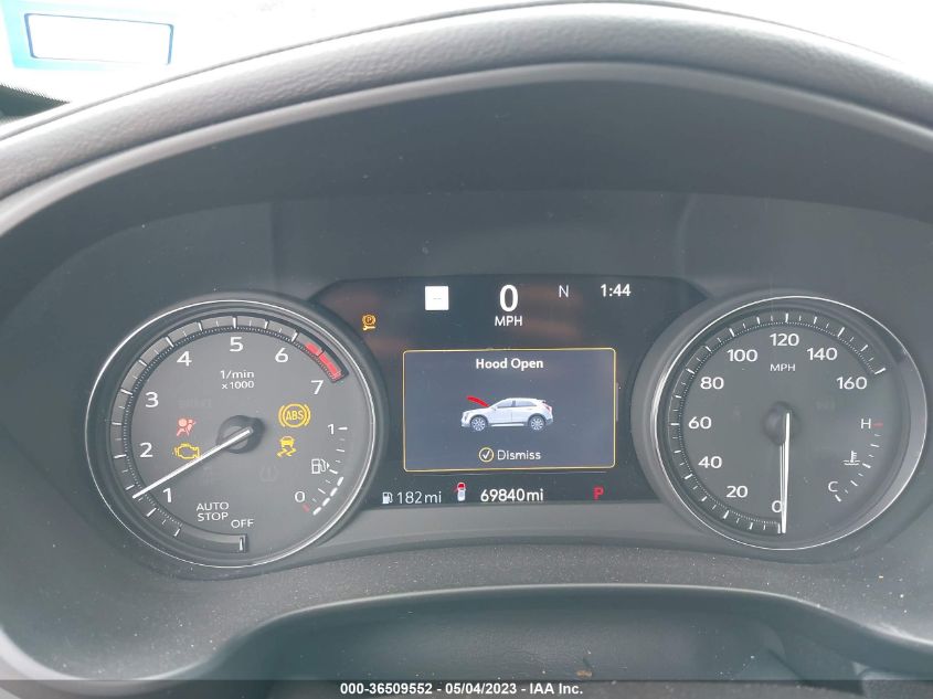 2019 CADILLAC XT4 FWD SPORT 1GYFZER44KF176207
