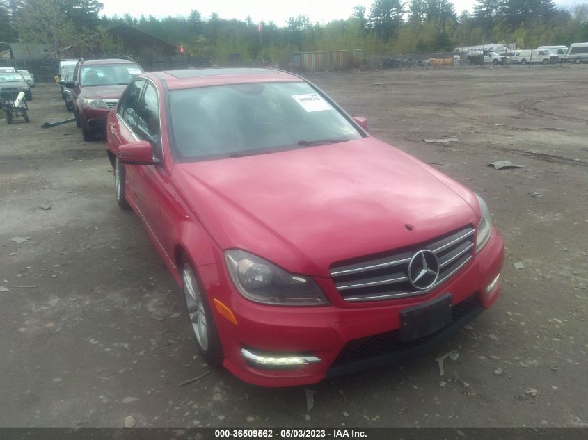 2014 MERCEDES-BENZ C-CLASS C 300 - WDDGF8AB9EA912967