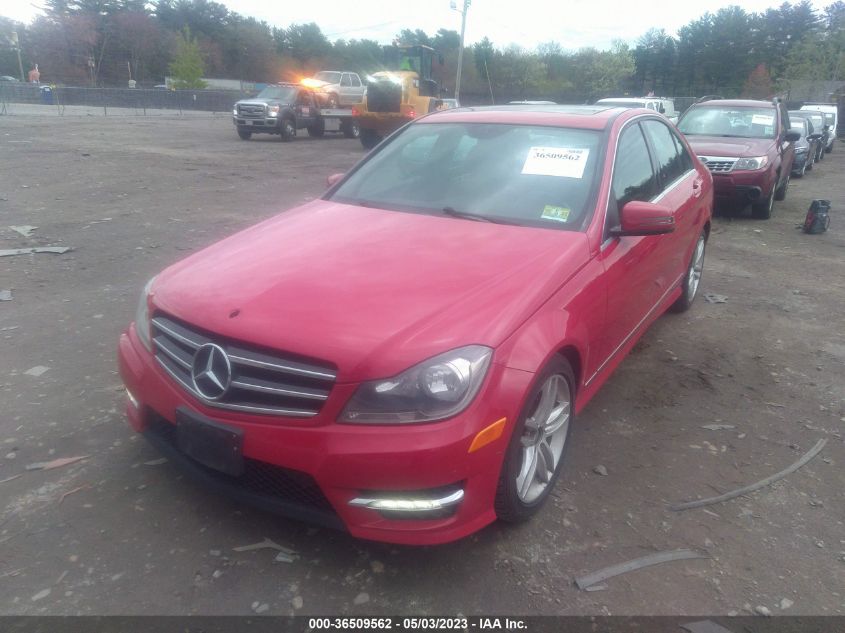 2014 MERCEDES-BENZ C-CLASS C 300 - WDDGF8AB9EA912967