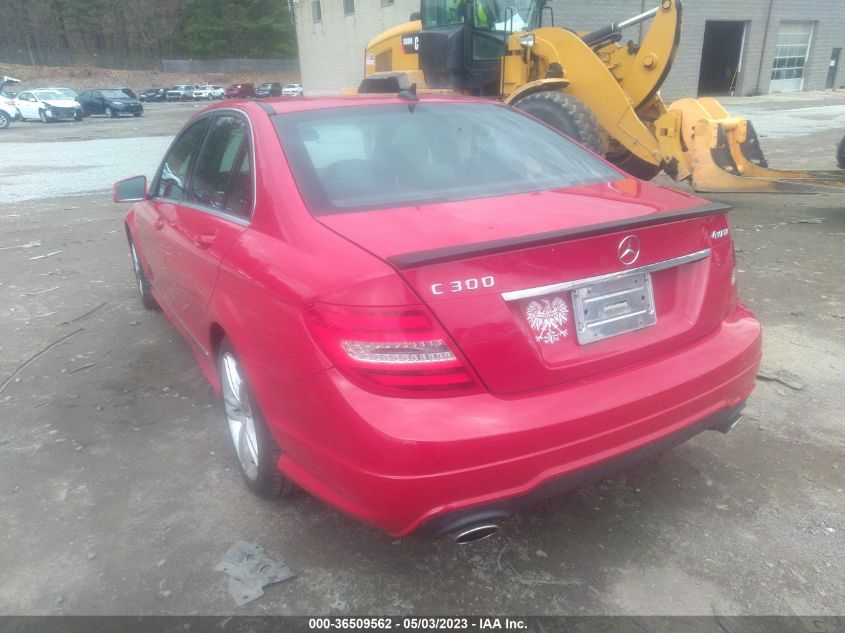 2014 MERCEDES-BENZ C-CLASS C 300 - WDDGF8AB9EA912967