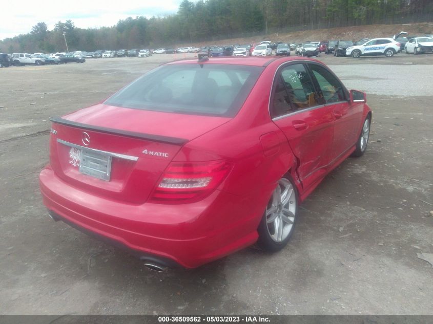 2014 MERCEDES-BENZ C-CLASS C 300 - WDDGF8AB9EA912967
