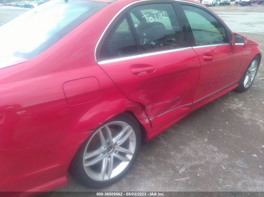 2014 MERCEDES-BENZ C-CLASS C 300 - WDDGF8AB9EA912967