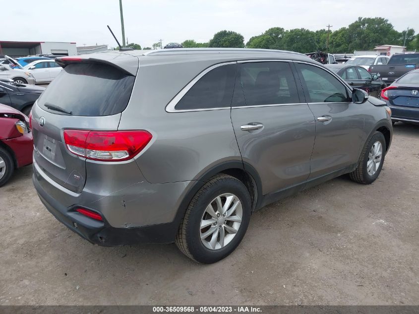 2017 KIA SORENTO LX - 5XYPG4A33HG244113