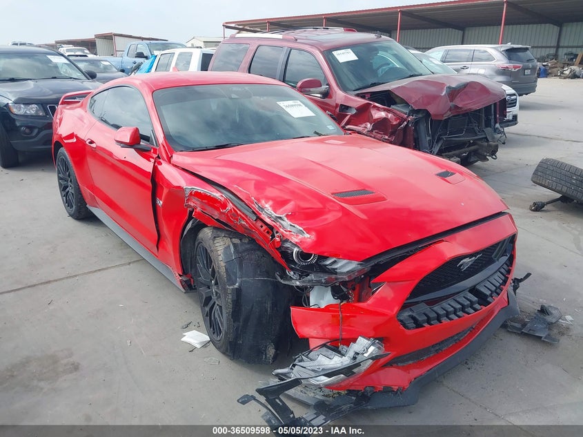 VIN 1FA6P8CF4N5129590 2022 FORD MUSTANG GT