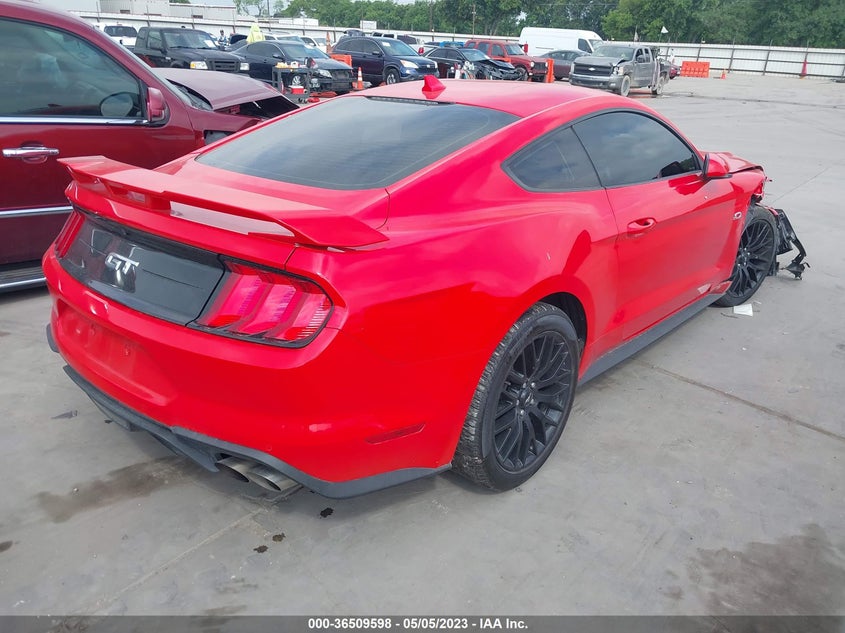 VIN 1FA6P8CF4N5129590 2022 FORD MUSTANG GT