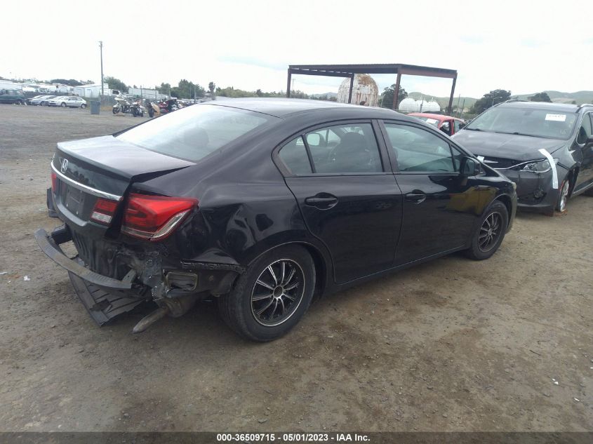 2013 HONDA CIVIC SDN LX - 19XFB2F54DE277766