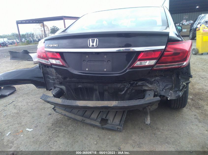 2013 HONDA CIVIC SDN LX - 19XFB2F54DE277766