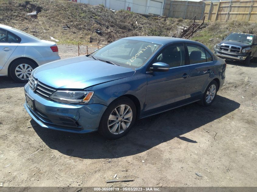 2015 VOLKSWAGEN JETTA SEDAN 1.8T SE W/CONNECTIVITY - 3VWD07AJ1FM264879