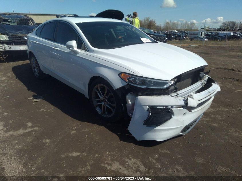 2019 FORD FUSION SEL - 3FA6P0CD0KR180531