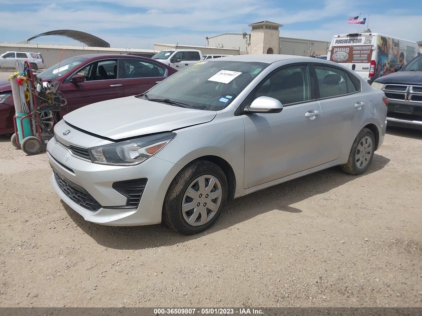 VIN 3KPA24AD0ME366402 2021 KIA RIO S