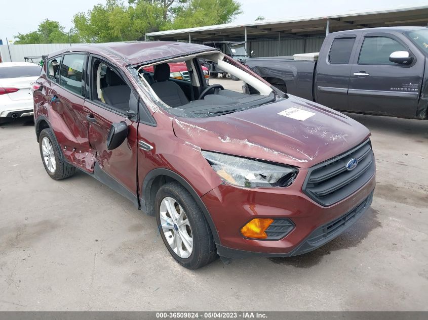 2018 FORD ESCAPE S - 1FMCU0F70JUA16565