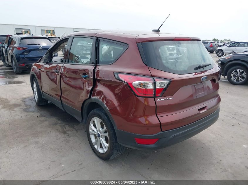 2018 FORD ESCAPE S - 1FMCU0F70JUA16565