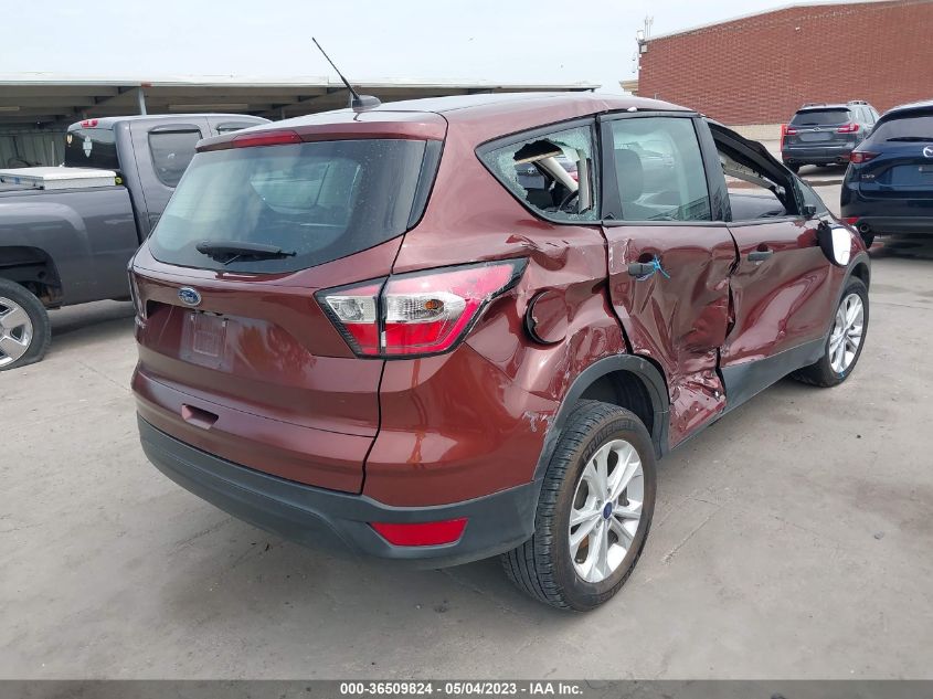 2018 FORD ESCAPE S - 1FMCU0F70JUA16565