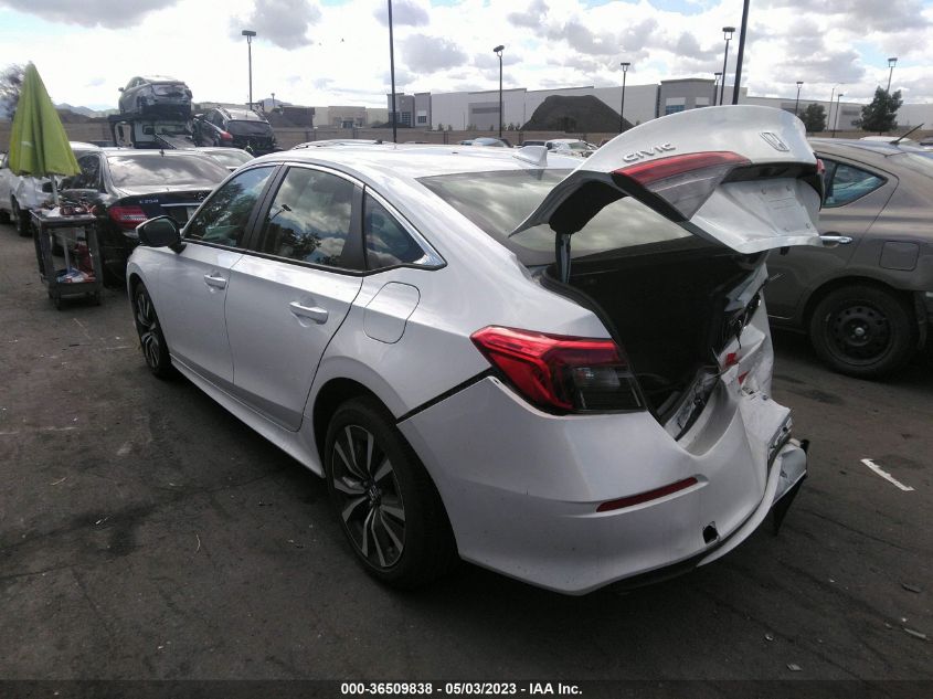 2022 HONDA CIVIC SEDAN EX - JHMFE1F75NX008176