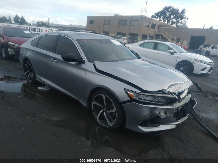 VIN 1HGCV2F38MA027962 2021 HONDA ACCORD SEDAN SPORT