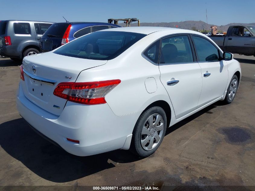 2014 NISSAN SENTRA S/FE+ S/SV/FE+ SV/SR/SL - 3N1AB7AP5EY252765