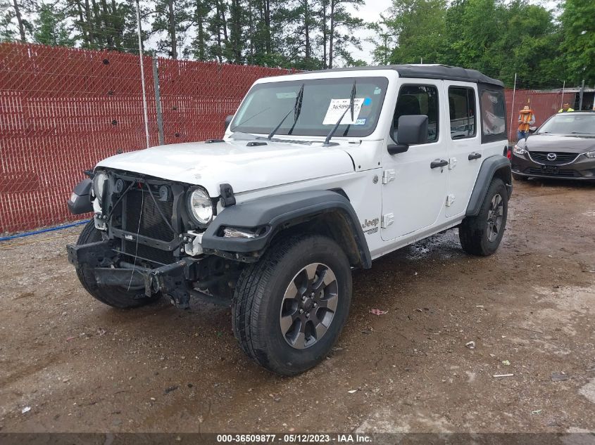 2018 JEEP WRANGLER UNLIMITED SPORT - 1C4HJXDGXJW258671