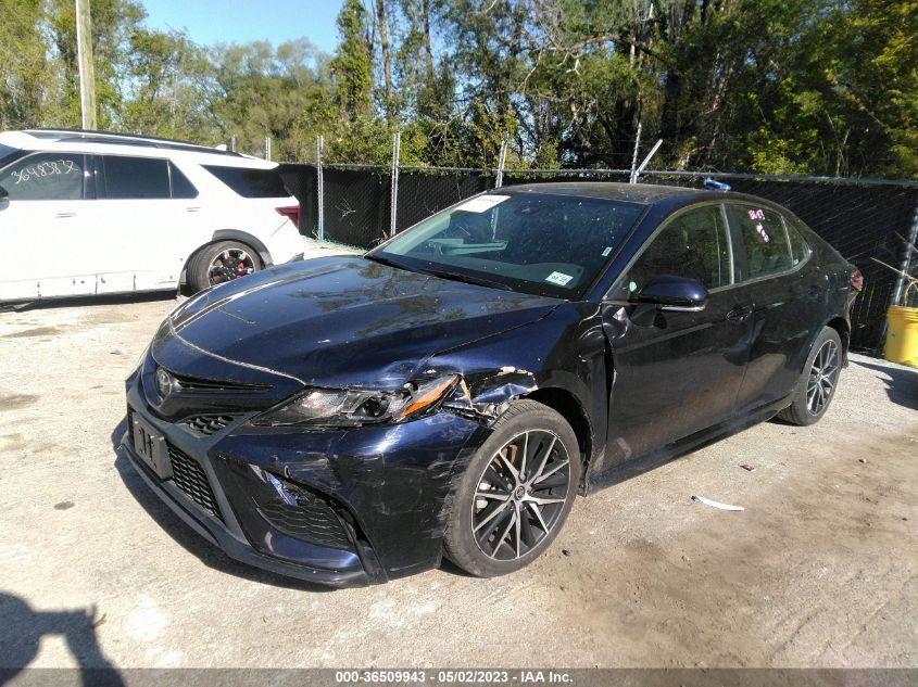 2022 TOYOTA CAMRY SE - 4T1G11AK0NU619288