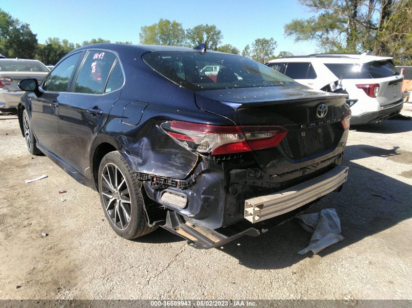 2022 TOYOTA CAMRY SE - 4T1G11AK0NU619288