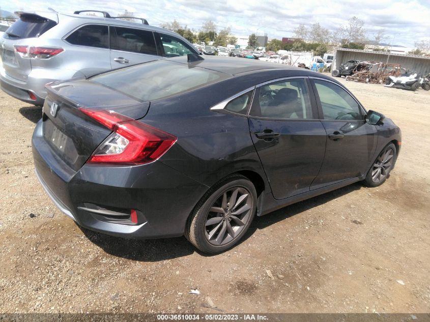 2020 HONDA CIVIC SEDAN EX-L - 19XFC1F71LE203776