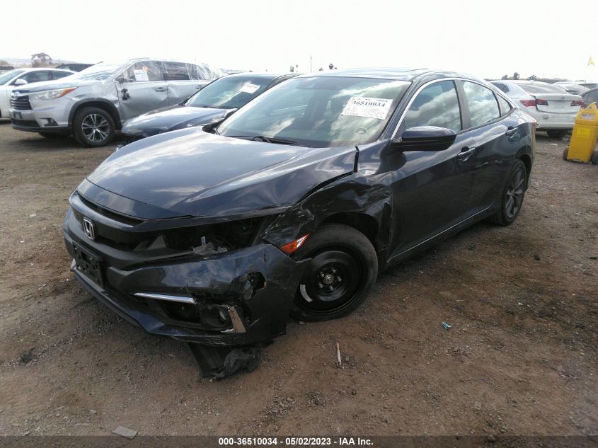 2020 HONDA CIVIC SEDAN EX-L - 19XFC1F71LE203776