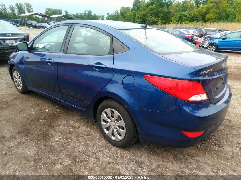 2016 HYUNDAI ACCENT SE - KMHCT4AE9GU090012