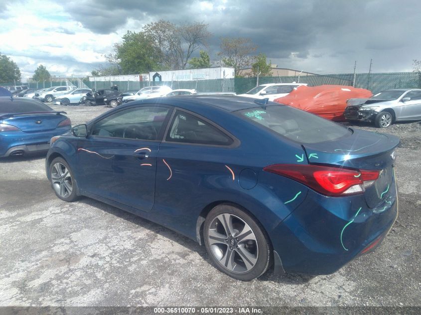 2014 HYUNDAI ELANTRA COUPE KMHDH6AH9EU024309