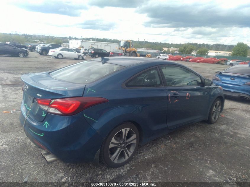 2014 HYUNDAI ELANTRA COUPE KMHDH6AH9EU024309