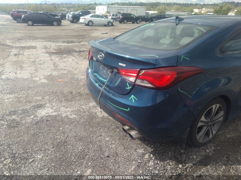 2014 HYUNDAI ELANTRA COUPE KMHDH6AH9EU024309